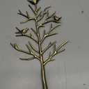 INVIKTUS Silver Birds Tree Jewelry Stand Display Earring Necklace Holder Organizer Rack Tower (antique cyan)