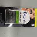 Biore Charcoal Deep Cleansing Pore Strips, Nose Strips for Blackhead Removal on Oily Skin, Features C-Bond Technology with Instant Pore Unclogging, 18 Count