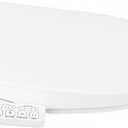 Electric Bidet Toilet Seat Elongated, Heated Smart Toilet Seat Side Control