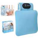 Vibrating Pad for Baby Crib, Baby Vibrating Sleep Soother, Gentle Vibrations Mattress Pad, 3 Adjustable Modes, 90-Minute Timer, Use for Bassinet/Strollers/Travel, Ideal Sleep Aid for Newborns (Blue)