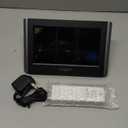 La Crosse Technology Weather Station with Customizable Alerts, Weather Forecast, Temperature, Dew Point, Humidity, Time, Heat Index, Large Display, Adjustable Brightness, Wireless, Black, C85845-INT