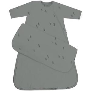 GUNAMUNA Unisex Long-Sleeve Sleep Sack, Wearable Sleep Bag for Babies and Toddlers, Soft Rayon, 1.0 TOG, 3 to 36 Months (9-18)