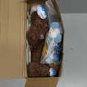 Vinsot 16 Set Mini Plush Dog Favors Gifts Adopt a Dog Set Include 16 Mini Stuffed Puppy 16 Cute Cone Hats 16 Kraft Paper Boxes for Puppy Animal Themed Birthday Party Supplies (Snowflake)