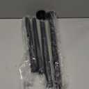 CorkLatta Black Shower Curtain Rod 31 to 80 Inch,1 Inch Diameter Adjustable Spring Tension Stainless Steel Telescoping Rod,Easy Install,No Rust