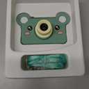 kiimento Kids Digital Camera & Video Camcorder, Soft BPA-Free Silicone Casing, 32GB Memory Card - Model C - Mikayo The Bear