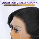 Felek Honey Blonde Wig Long Synthetic Loose Wave Lace Front Wigs for Black and White Women Ombre Brown 13x6 HD Transparent Lace Frontal Wigs Pre Plucked Wear and Go Glueless Curly Wig 24 inch P4/27
