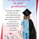 5 x Nurse Graduation Card,2026 Nursing Graduation Gifts for Women,RN Nursing School Graduation Decorations Gifts Card for Daughter Her