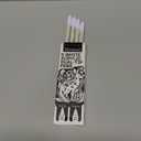 ARTISTRO 5 White Dual-Tip Acrylic Paint Pens - 5mm Dot + 1mm Fine Tips - Multisurface Markers for Fabric, Glass, & More