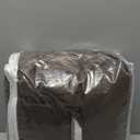 Sectional Couch Covers, Leather Look Sofa Cover L Shape 2PCS Soft Stretch Slipcover for Sectional Sofa, Non Slip Furniture Protector (3 Seat Sofa + 3 Seat Left Chaise, Coffee)