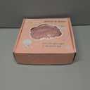 Kids Winter Gloves Hat Scarf for Girls,Ages 3-10 Kids Christmas Gifts,8 7 6 Years Old Girl Wool Beanie Gloves Hat Scarf (Pink)