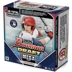 2025 Topps MLB Baseball Bowman Draft Baseball Trading Card Mega Box
