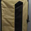 Amazon Basics Portable Folding Soft Dog Crate, Double Door, Collapsible Travel Kennel, Easy to Assemble, Medium, 29.92" x 21.3" x 21.3", Tan