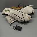 Nekteck Neck Massager for Pain Relief Deep Tissue, FSA Eligible Shiatsu Back Massager with Heating 3D Kneading Massage Pillow for Shoulder Leg Muscle, Office Home Car Use, HSA Eligible, Plug-in Use (Beige)