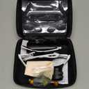 JARLINK Magnifying Glasses with LED Light, Hands Free Magnifier with 14 Interchangeable Lenses 3X 4X 5X 6X 7X 10X 15X, Magnifying Glasses for Close Work, Crafts, Jewelry, Sewing, Electronics Repair