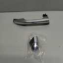 Front Right Exterior Door Handle Chrome with Black Painted Compatible with Kia Optima 2016-2019