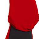 Chiffon Shawl and Wraps for Women Warm Scarves Wedding Evening Bridal Scarfs Pashmina Shawls (Red)