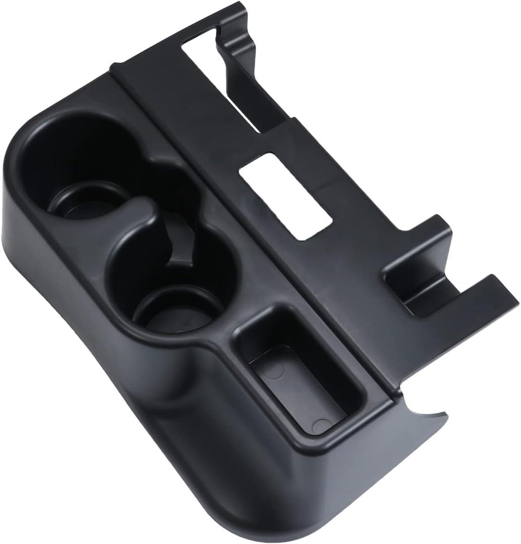 Center Console Armrest Add-on Cup Holder for 1999-2001 Dodge Ram 1500 2500 3500 Replace# SS281AZAA
