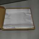 Amazon Basics Sheet Protectors for 3 Ring Binder, Heavyweight, Acid-Free, Clear Plastic Sleeves, Letter Size, 8.5 x 11 Inch, 100-Pack