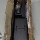 Black Wireless Wall Sconces Set of Two, 3000K-6000K Dimmable Battery Operated Wall Sconces with Remote, USB Rechargeable LED Wall Lights for Living Room Bedroom Hallway