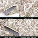HEBE Farmhouse Kitchen Rugs Sets of 3 Non Slip Washable Boho Kitchen Rugs and Mats for Floor Kitchen Runner Rug Floor Carpet for Kitchen, Laundry, Hallways, 20"x32"+20"x48"+20"x59"
