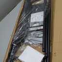 3-Tier Over The Toilet Rack,Bathroom Organizer Shelf,Wrought Iron Bathroom Shelf Above Toilet,Sturdy,Waterproof,Freestanding Space Saver for Restroom,Laundry,Balcony,Black