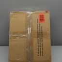 BOLUO White Nightstand with Charging Station, LED Night Stand with 2 Fabric Drawers, Bedside Table with USB Ports and Outlets, Nightstand for Bedroom Modern