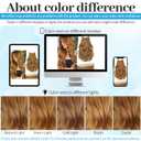 KooKaStyle Invisible Wire Hair Extensions Long Wavy Layered Synthetic Hair Extensions with Transparent Wire Adjustable Size 6 Secure Clips Strawberry Blonde Hairpieces for Women 20 Inch
