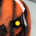 Spooktacular Creations Scary Scarecrow Costume for Kids, Halloween Costume for Boys w/Pumpkin Head, Pumpkin Outfit for Boys (Large(10-12 yr))