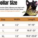 Tactical Dog Collar for Medium Large Dogs, Military Grade Nylon K9 Collar with Control Handle, Heavy Duty Metal Buckle, AirTag Holder & Patches, Adjustable for Training Walking Hiking（L）