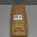 LIN CHUAN Marble Napkin Holder, Guest Towel Holder Tray, White Marble Tray for Bathroom & Kitchen Countertop with Brass Handles, Decorative Bathroom Napkin Holder for Home Decor