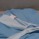 REST Evercool Cooling Comforter, Full/Queen, Blanket for Hot Sleepers, All Season Bedding to Keep Cool for Night Sweats, Breathable Lightweight Blanket, 90"x90" Inches, Aqua Blue