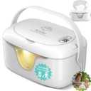 Portable Wipe Warmer and Wet Diaper Wipes Dispenser Cordless Battery Operated Travel Wetwipe Warmers Rechargeable with Nightlight Temperature Control
