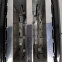 OVENTE Electric 2 Slice Toaster Machine with 6-Shade Browning Selector Setting, Compact Design and Removable Crumb Tray, 700W Power Perfect for Toasting Bread, Thin Bagels and Waffles, Black TP2210B