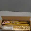 Wedding Welcome Sign Stand, Adjustable Wedding Sign Holder,Heavy Duty Metal Welcome To Our Wedding Sign Display Stand for Wedding Parties Commercial Events (Gold)