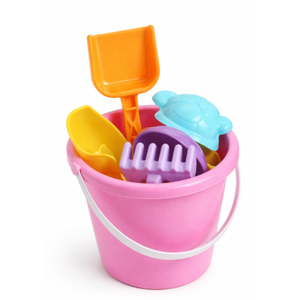  Beach Basics Sand Toy Set Including Bucket Sifte, and Shovel Toys| Sand Toy Playset for Toddlers 18M+ 