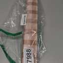 Plaid Wallpaper Peel and Stick 17.3"78.7", Striped Farmhouse Wallpaper Self Adhesive Removable Wallpaper Contact Paper for Bedroom Wall Paper Shelf Drawer Liner (Light Brown)