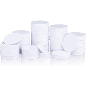 Hicarer NFC 215 Cards, NTAG215 NFC Round Cards NFC 215 Card Tag Compatible with TagMo NFC Enabled Mobile Phones and Devices (100 Pieces)