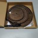 3 Tier Wooden Cupcake Stand Tiered Serving Tray Cupcake Tower Wood Dessert Tray for Farmhouse Wedding Birthday Tea Party Kitchen Decor