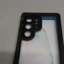 2025 New for Samsung Galaxy S24 Ultra Case Waterproof, [Built-in Camera & Screen Protector][Military Grade Shockproof][IP68 Underwater][Dustproof][Dropproof] Full Body Phone Case for S24 Ultra 6.8" (Blue/Clear)