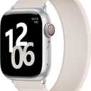 Zedoli Sport Solo Loop Band Compatible with Apple Watch Bands 40mm 42mm 41mm 38mm 44mm 45mm 46mm 49mm Women Men, Stretchy Soft Silicone Elastic Strap for iWatch Series 11 10 9 8 7 6 5 4 3 2 1 SE Ultra