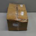 qiqee 100-Packs Black Paper Gift Bags with Handles Bulk 7.6"x4.75"x10.5" Medium Size Gift Bags Multiple Uses