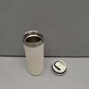 Stanley AeroLight Transit Bottle 16 oz | Locking Drink Through Lid | Leak Resistant Water Bottle or Coffee Travel Mug | Lightweight Insulated Stainless Steel | BPA-Free | Cream Glimmer