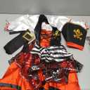 Girls Pirate Costume for Halloween Kids Dress Up M