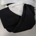 Lin Performance 15-20 mmHg Medical Compression Stockings for Women and Men Thigh High Dot-Top Open Toe Socks for Varicose Vein Swollen legs Travel Flight Pregnant(Black,L)