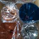 European Style Plastic Crystal Glasses , Unbreakable Martini , Cocktail |Set of 6| Shatterproof Acrylic 100% Tritan Drinkware, Colored BPA-free , Reusable, Outdoor, Pool & Indoor, Dishwasher Safe 10oz