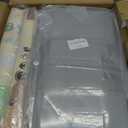 Hiaksedt Baby Playpen with Mat 65 "x 50 ", PlayPen for Babies and Toddlers, Grey With Mat