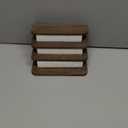 File Holder for Desk,Wood Paper Organizer,Rustic Desk Organizer,Mail Sorter for Desktop,Organizer for Counter,Letter Organizer for