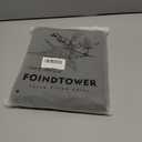 Foindtower Decorative Linen Fringe Throw Pillow Covers Cozy Boho Farmhouse Cushion Cover with Tassels Soft Accent Pillowcase for Chair Sofa Bed Living Room Home Decor, 2424 Inch, 1PC,Dark Olive Green