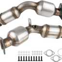 Torchtree Catalytic Converter For Infin-iti 2007-2013 G35 G37 EX35 3.5L 3.7L, Stainless Steel High Flow Catalytic Convertor, Catalyst converter, 2pcs
