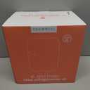 CROWNFUL Mini Fridge, 4 Liter/6 Can Portable Cooler and Warmer Personal Refrigerator for Skin Care, Cosmetics, Beverage, Food,Great for Bedroom, Office, Car, Dorm, ETL Listed (Pink)